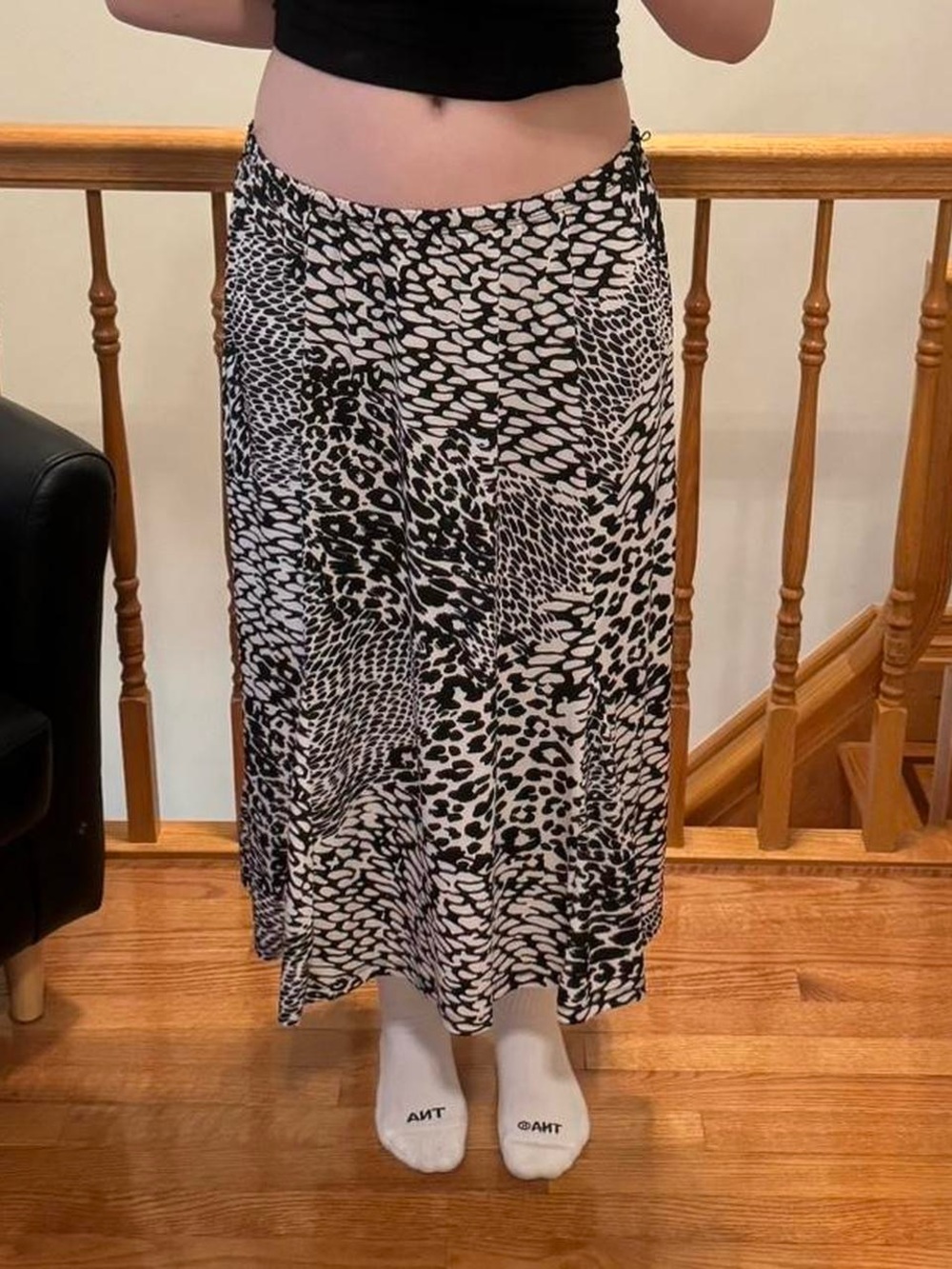 vintage animal print cheetah print leopard print snake print maxi/midi skirt
